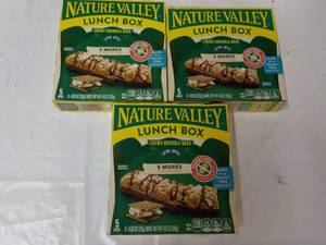 lot 114 image: 3 boxes Nature Valley Smores Grano...
