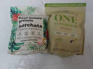 lot 133 image: 1 each Vita Hustle and Beef Isolate...