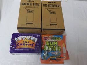 lot 140 image: 2 Yolay Kids Water Bottles, Five Cr...