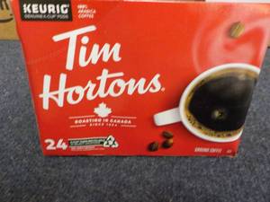 lot 159 image: Tim Hortons Keurig 24 pods Ground C...