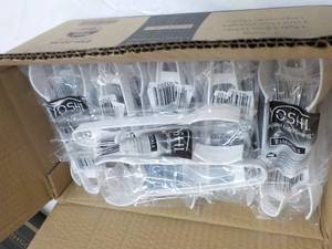 lot 204 image: Case of 48 Yoshi 7 White Plastic T...