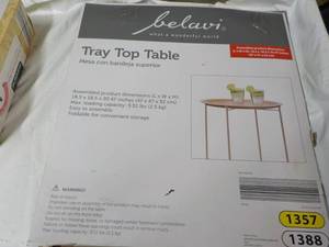 lot 220 image: Belavi Tray Top Table...