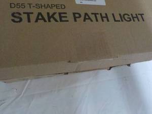 lot 232 image: D55 T-shaped Stake Path Light...