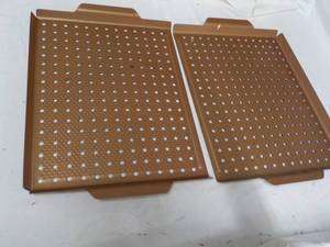 lot 239 image: 2 Copper Trays 14 x 11...