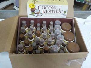 lot 262 image: 37 pc Display Coconut Restore Trail...