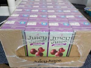 lot 293 image: 32 pack Grape Juicy Juice...