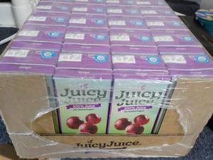 lot 294 image: 32 pack Grape Juicy Juice...
