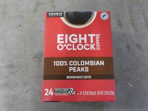 lot 2 image: 8 Oclock Coffee 100% Colombian Pea...