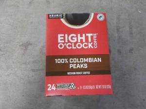 lot 4 image: 8 Oclock Coffee 100% Colombian Pea...