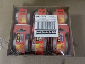 lot 30 image: 6 Rolls of Scotch Moving and Storag...