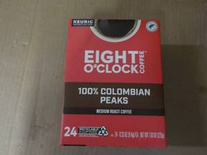 lot 40 image: 8 Oclock Coffee 100% Colombian Pea...