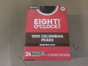 lot 43 image: 8 Oclock Coffee 100% Colombian Pea...