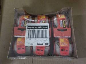 lot 61 image: 6 Rolls of Scotch Moving and Storag...