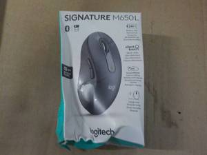 lot 80 image: Signature M650L Logitech Mouse Blue...