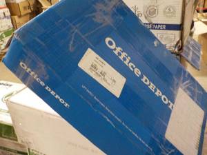 lot 87 image: Office Depot White Copy Paper 11 x ...