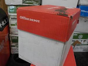 lot 89 image: Office Depot 8.5 x 11 Copy Paper Wh...