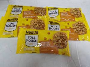 lot 302 image: 5 bags Nestle Butterscotch 11 oz Mo...