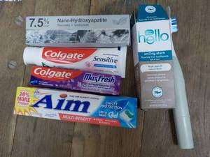 lot 310 image: Toothpaste and Toothbrush...