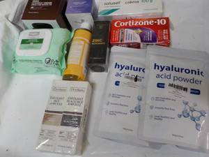 lot 312 image: Drugstore Products- see all picture...