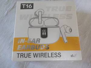 lot 318 image: T16 True Wireless In Ear Ear Buds...