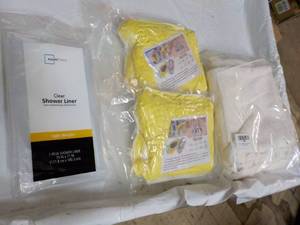 lot 335 image: Pillowcases, Washable Shoe Bags and...