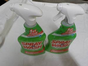 lot 340 image: 2 Spray Wash 22 oz Stain Remover...