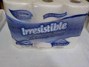 lot 353 image: 12 Rolls Irresistible 2 Ply Toilet ...