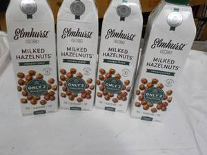 lot 360 image: 4 Elmhurst Milked Hazelnuts...