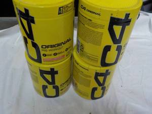 lot 362 image: 4 Original C4 Pre-Workout...