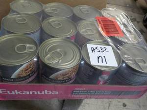 lot 171 image: 12 pack Eukanuba Adult Dog Food...