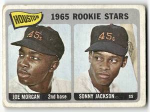 lot 30 image: 1965 Topps Vintage Card Joe Morgan Rookie #16