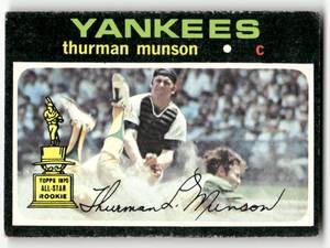 lot 70 image: 1972 Topps Vintage Card Thurman Munson #5