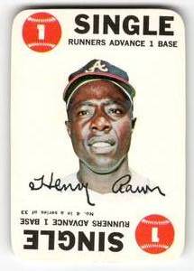 lot 86 image: 1970 Topps Game Card Vintage Hank Aaron #4