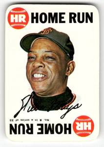 lot 87 image: 1970 Topps Game Card Vintage Willie Mays #8