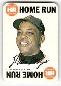 lot 88 image: 1970 Topps Game Card Vintage Willie Mays #8