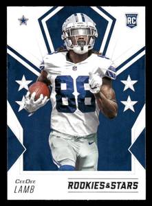 lot 110 image: 2020 Rookies & Stars CeeDee Lamb Rookie #120