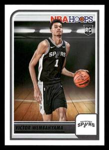 lot 115 image: 2023 NBA Hoops Victor Wembanyama Rookie Card #277