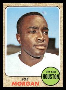 lot 131 image: 1968 Topps Vintage Card Joe Morgan #144