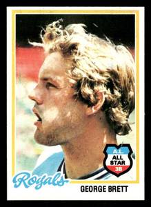 lot 148 image: 1978 Topps Vintage Card George Brett #100