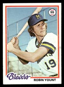 lot 149 image: 1978 Topps Vintage Card Robin Yount #173