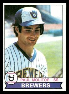 lot 153 image: 1979 Topps Vintage Card Paul Molitor #24