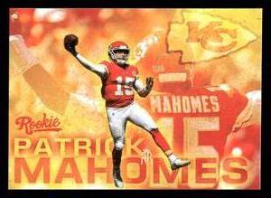 lot 159 image: 2017 ESPN NFL Draft Patrick Mahomes Rookie