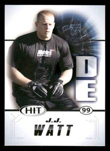 lot 160 image: 2011 Sage J.J. Watt Rookie Card #99