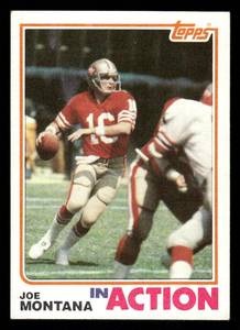 lot 172 image: 1982 Topps IA Joe Montana #489