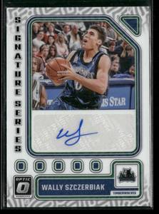 lot 228 image: 2023 Optic Signature Series Wally Szczerbiak Autograph