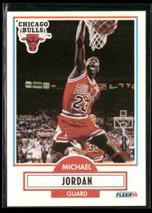 lot 245 image: 1990 Fleer Michael Jordan #26