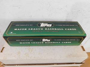 lot 353 image: 2002 Topps Baseball Factory Set with Joe Mauer Rookie Card