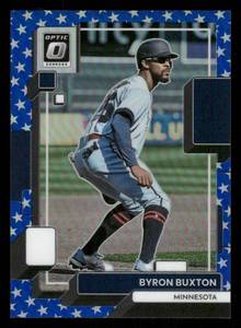 lot 311 image: 2022 Optic Blue Stars Byron Buxton #121 Serial #1376