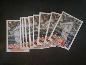 lot 288 image: 2023 Topps Riley Greene Rookie #31 - 10 Card Lot