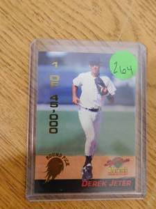 lot 264 image: 1994 Signature Rookies Derek Jeter #35 1 of 45,000 LK